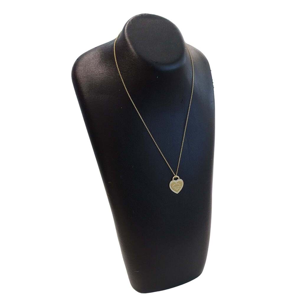 Tiffany & Co. Women's Necklace, 750YG Diamond, Return to Heart Tag, Yellow Go... - Picture 12 of 13